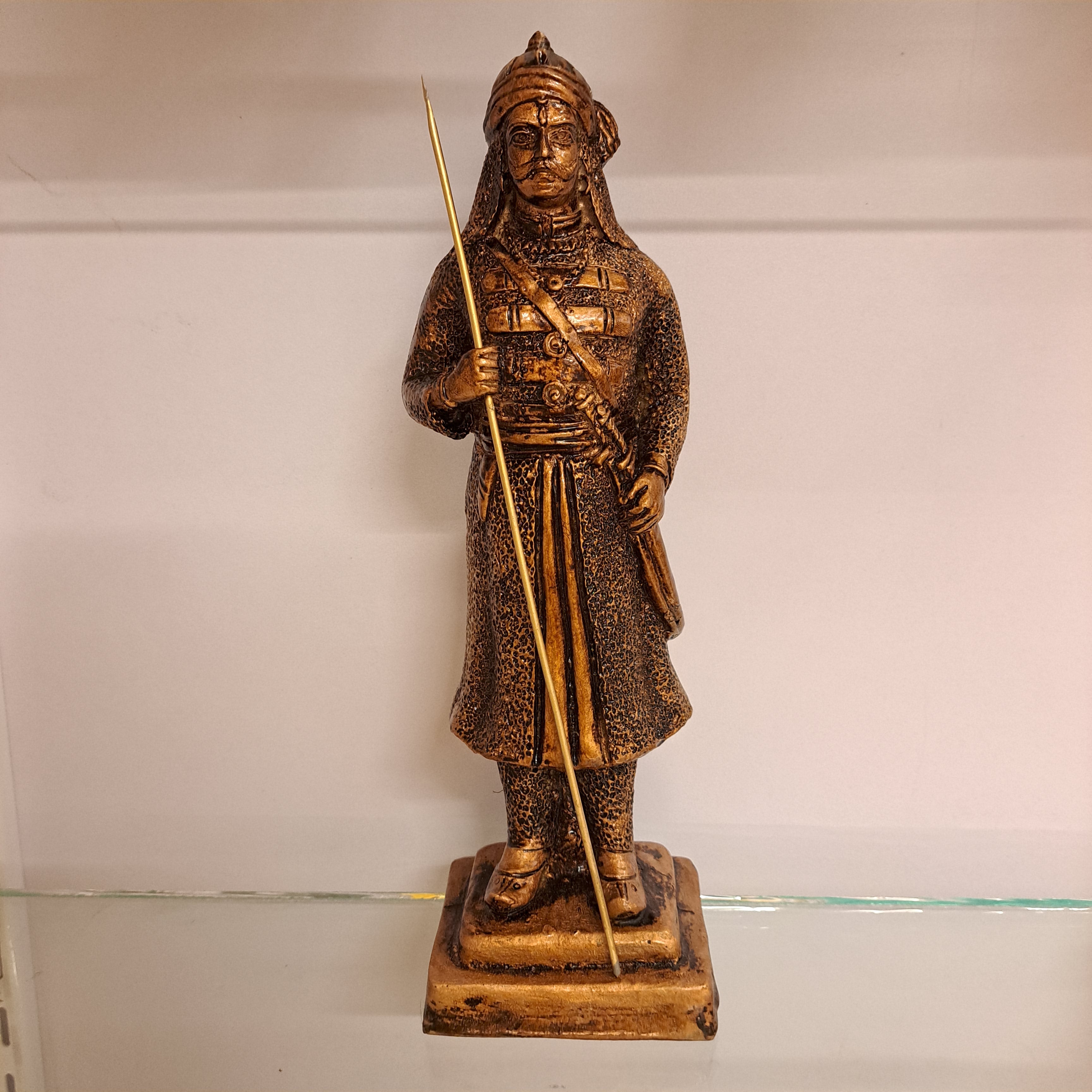 Polyresin Standing Maharana Pratap Idol