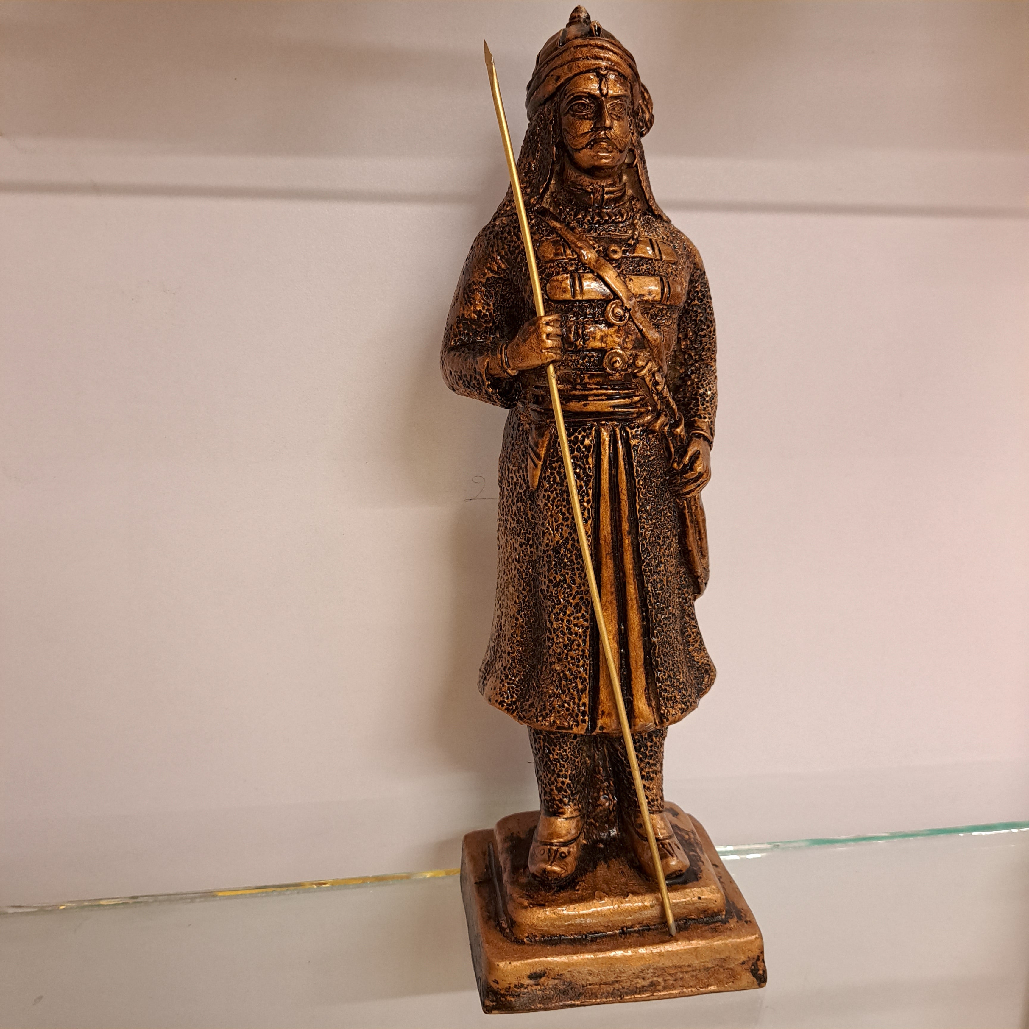 Polyresin Standing Maharana Pratap Idol