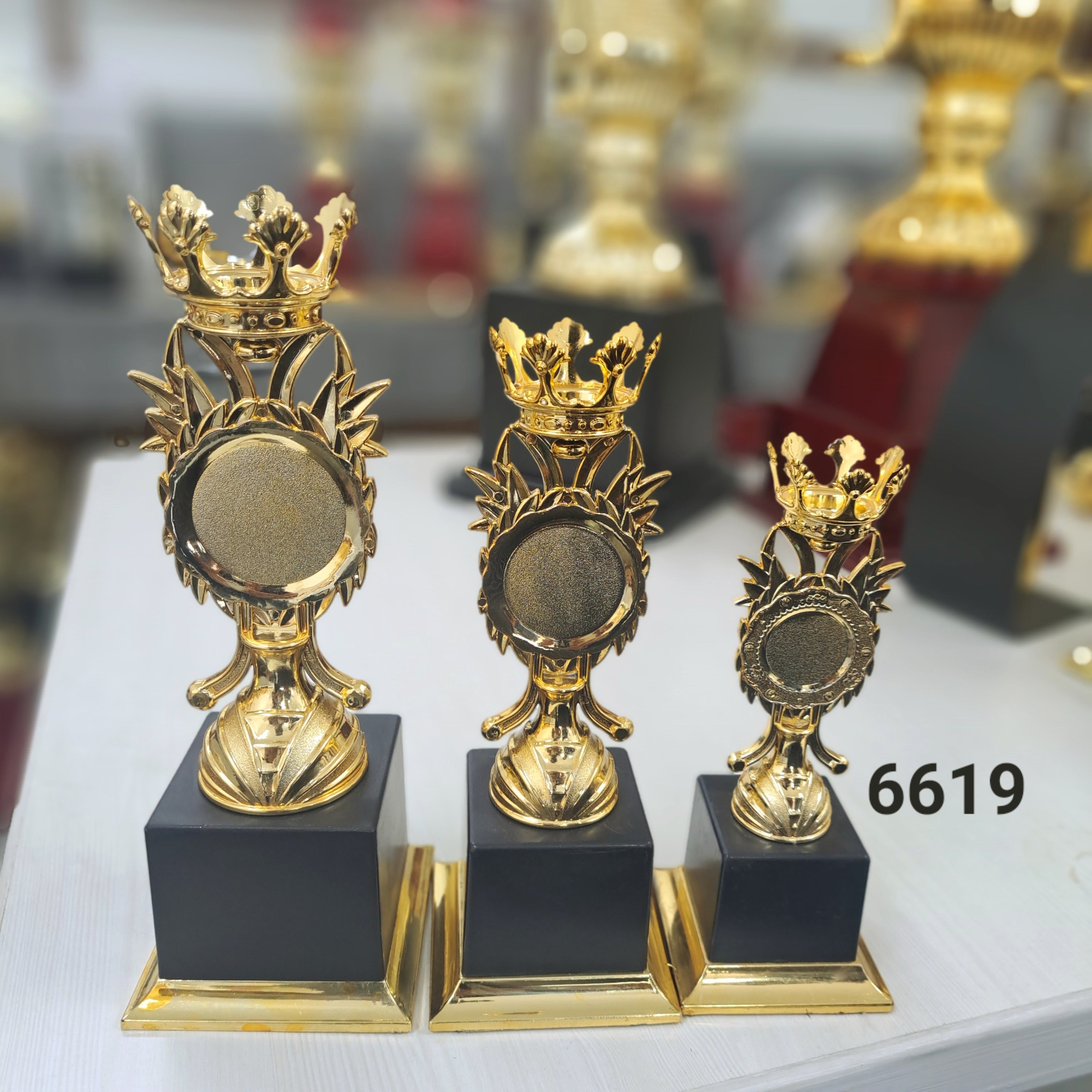 6619 Crown Fiber Trophy