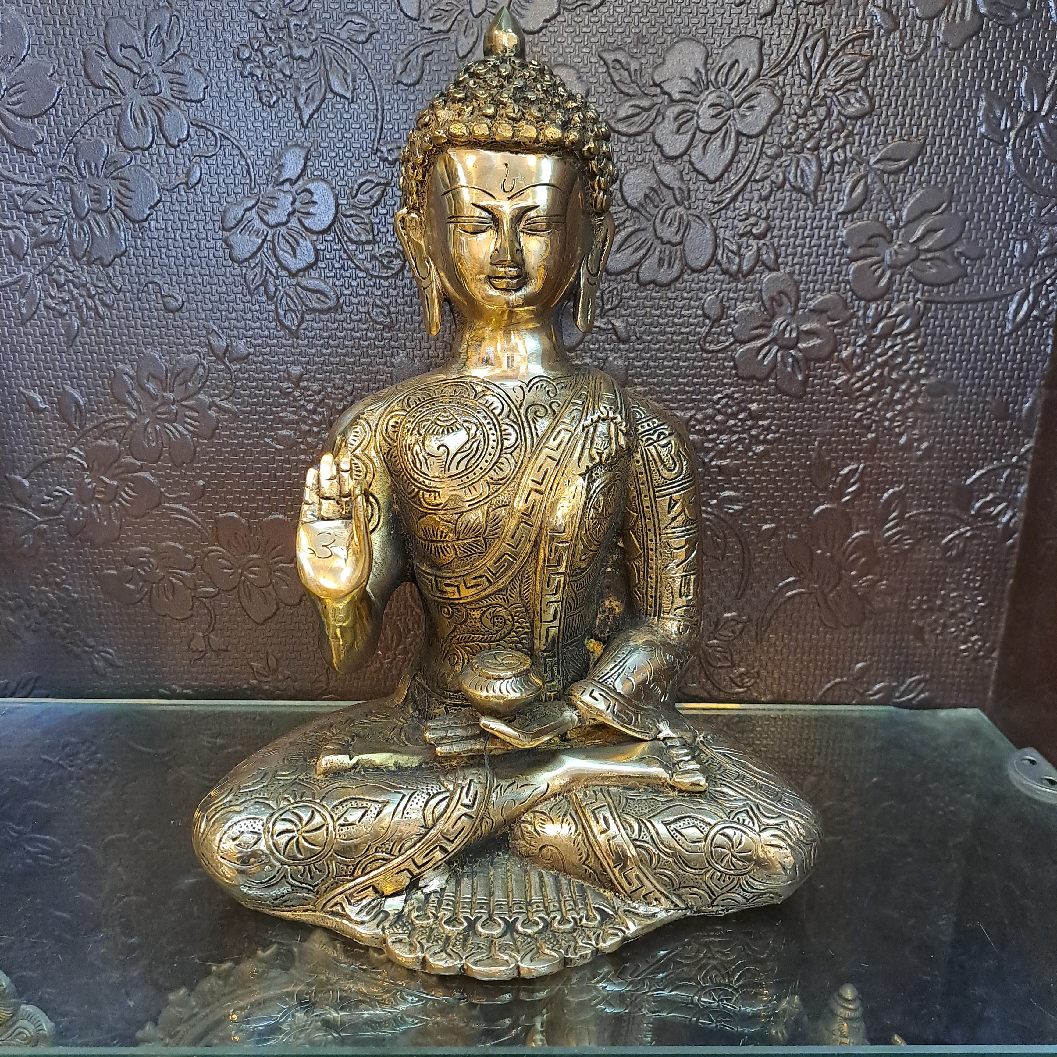 Brass Buddha Idol