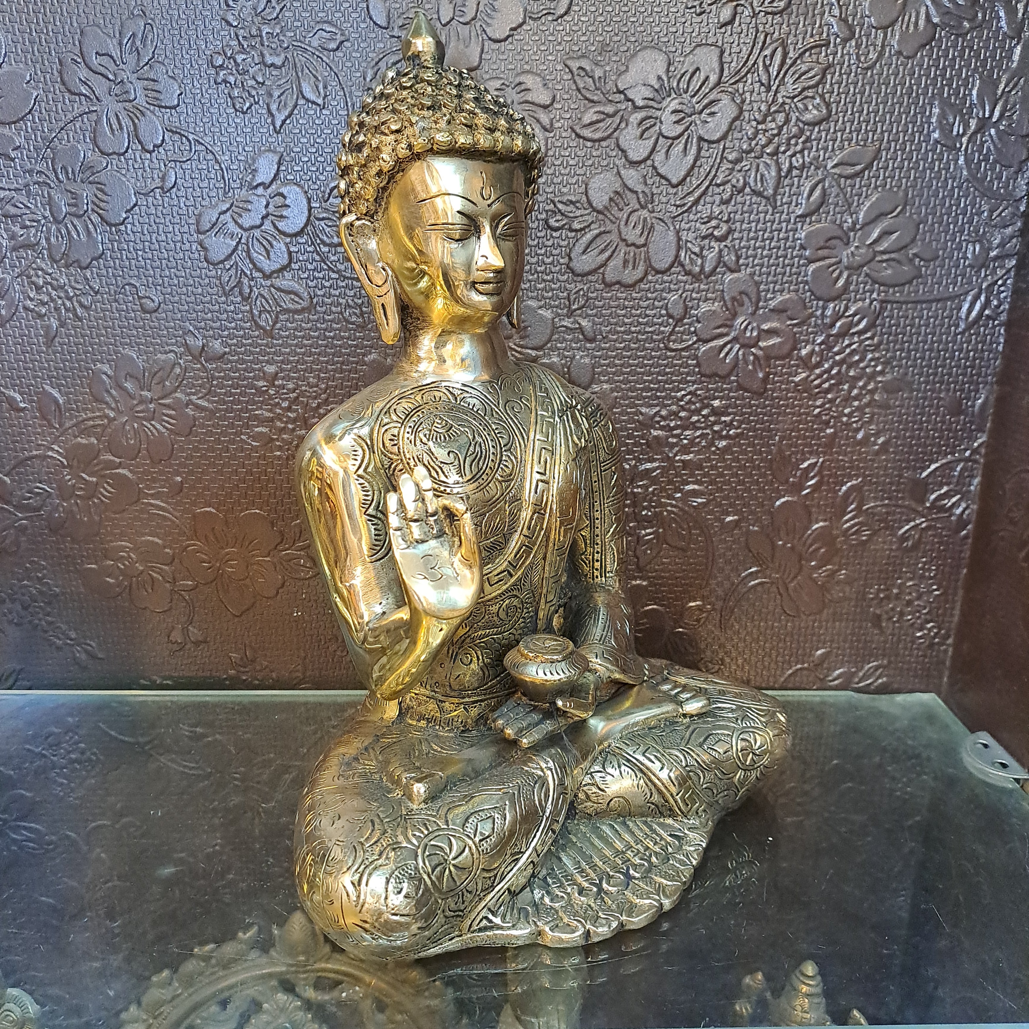 Brass Buddha Idol