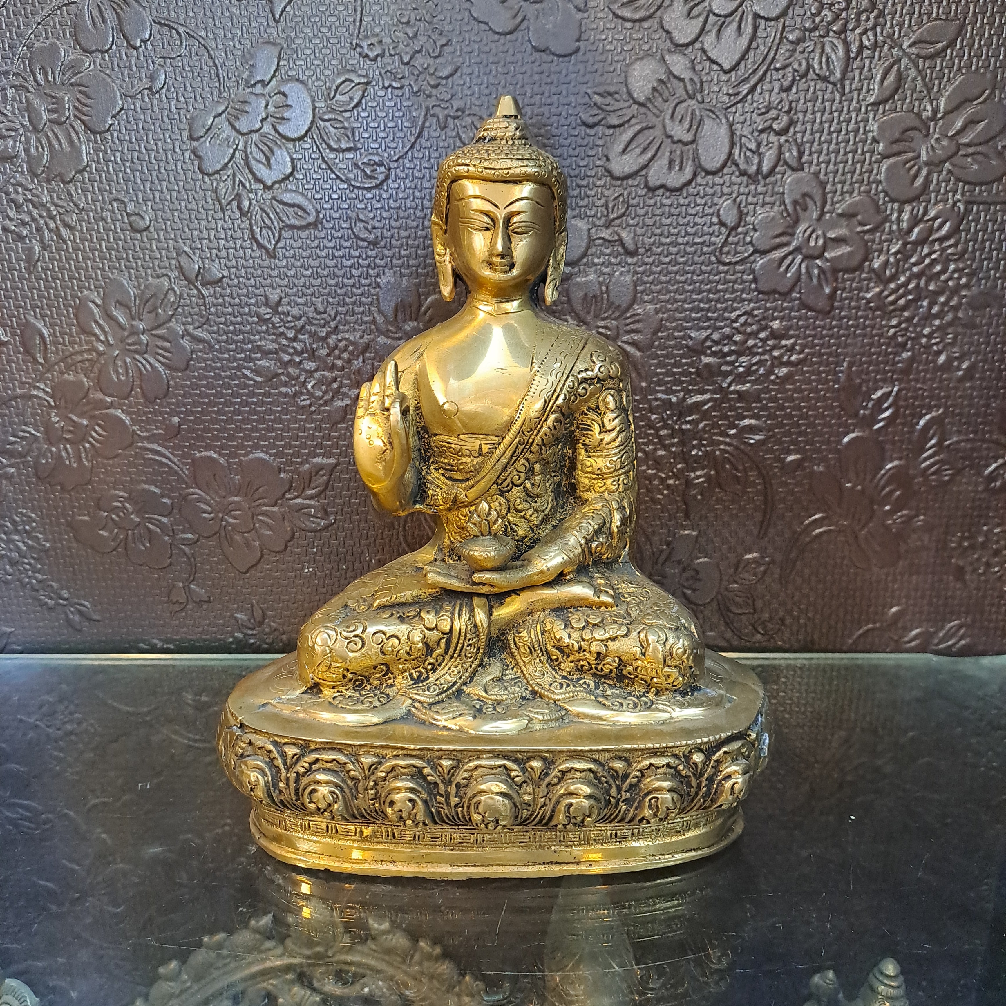 Brass Buddha Idol