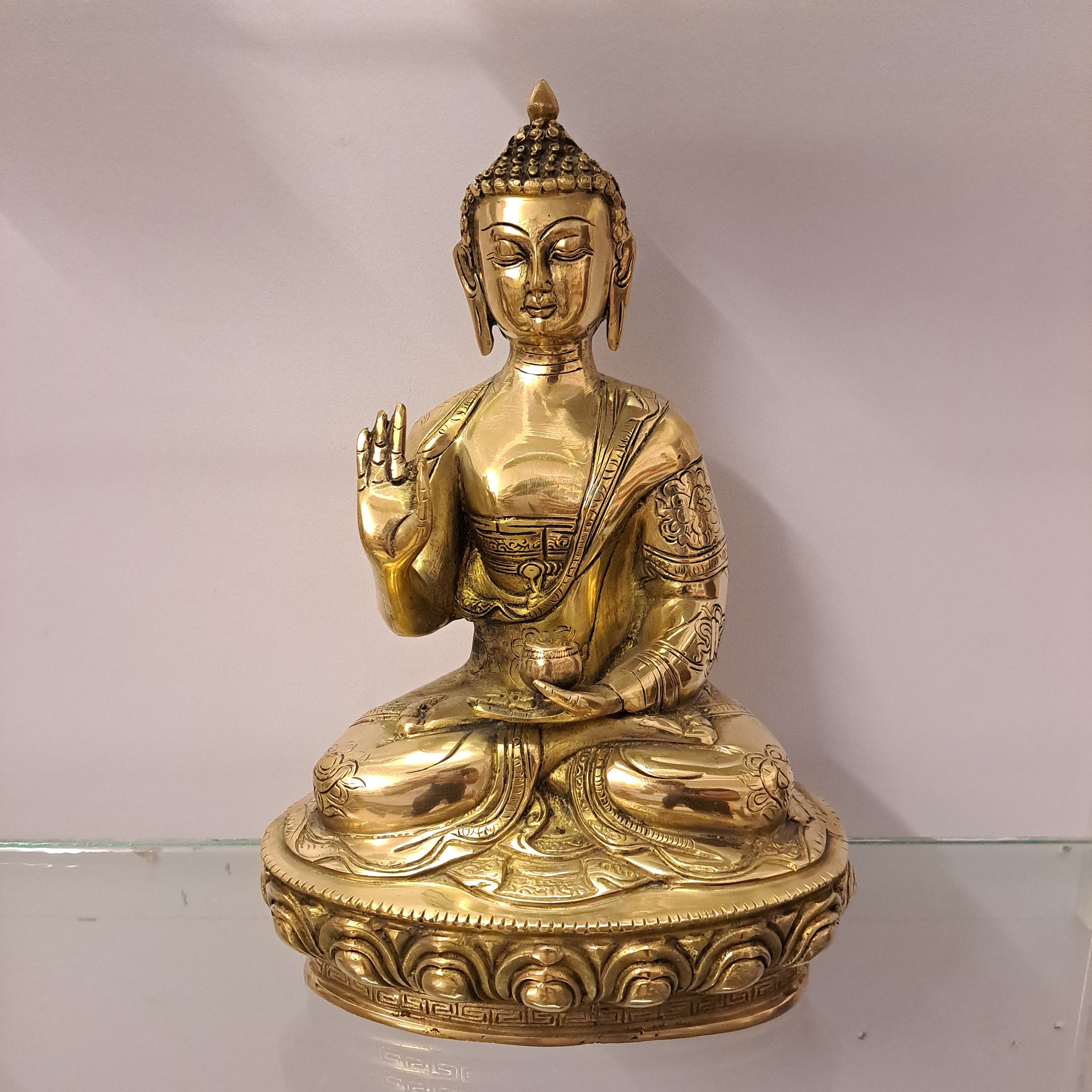 Brass Buddha Idol