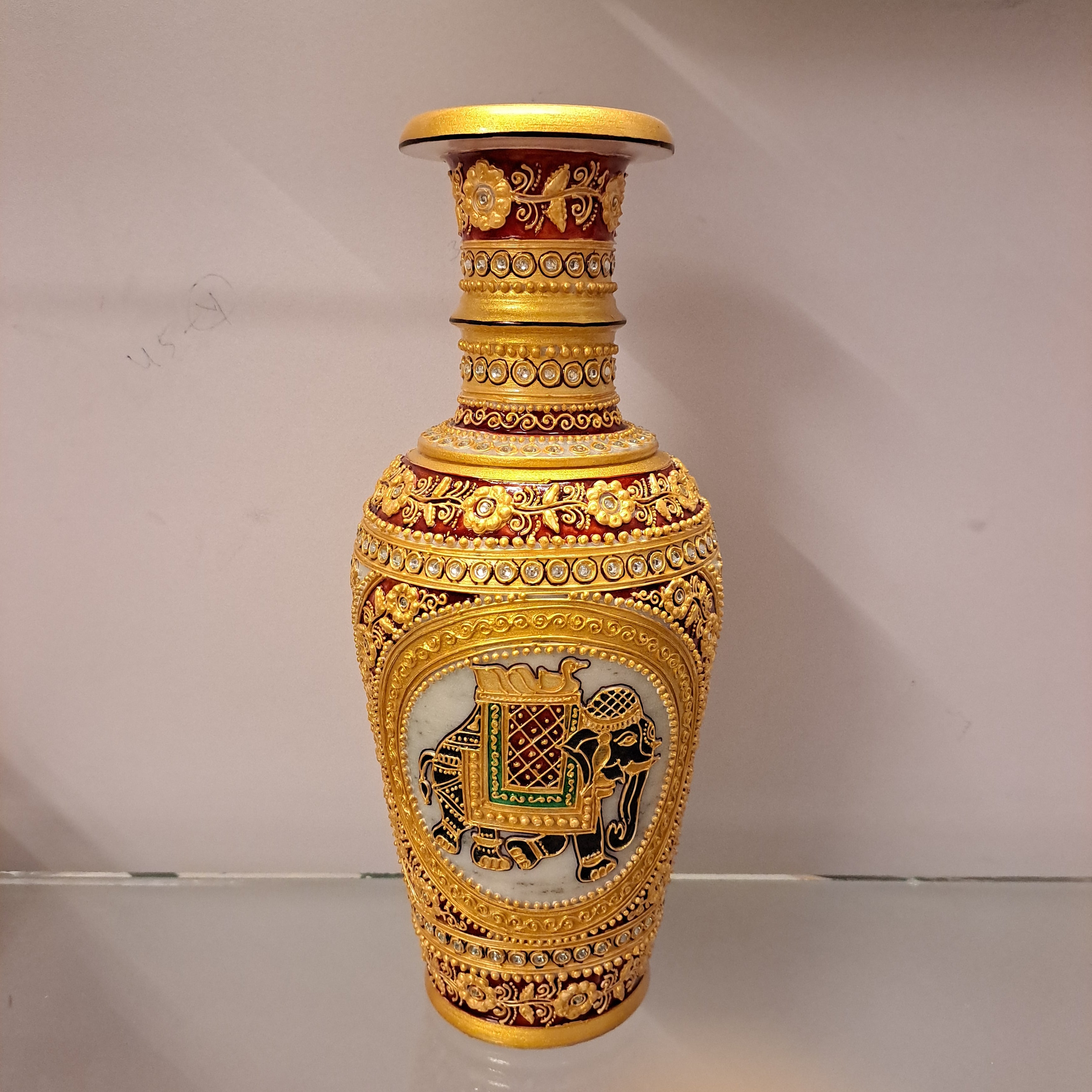 Marble Flower Pot Design