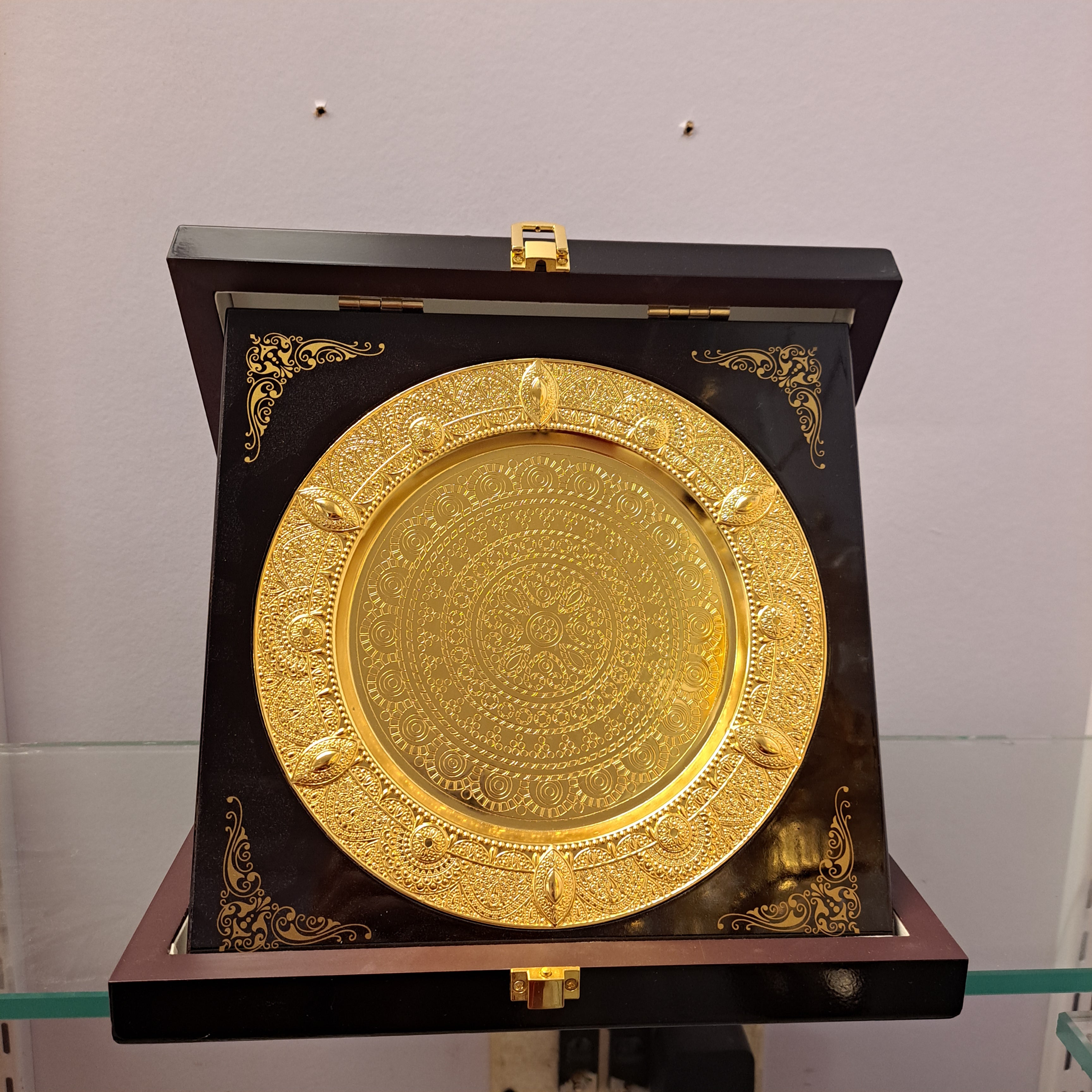 Golden Box Plate Premium Award