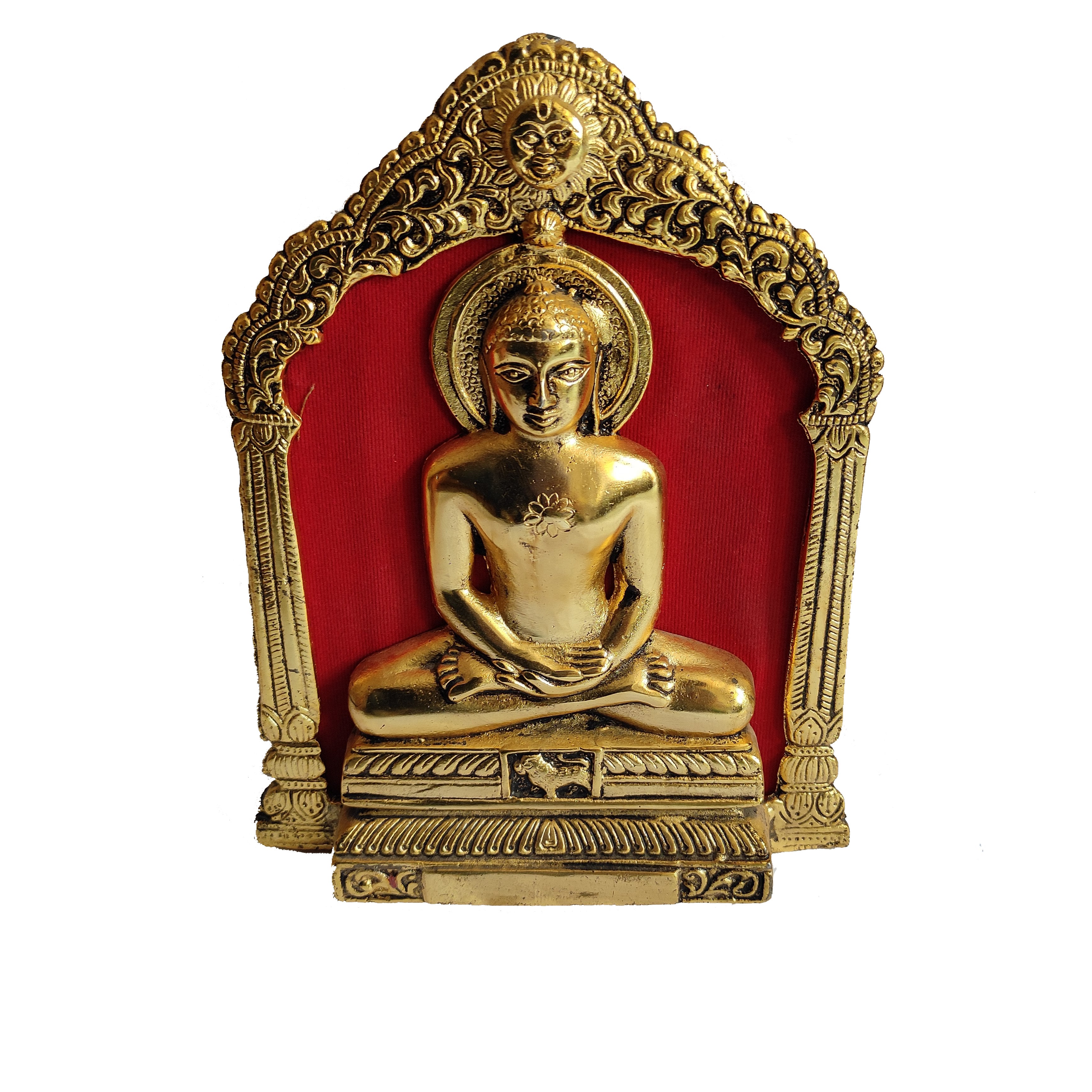 Metal Buddha Frame Idol