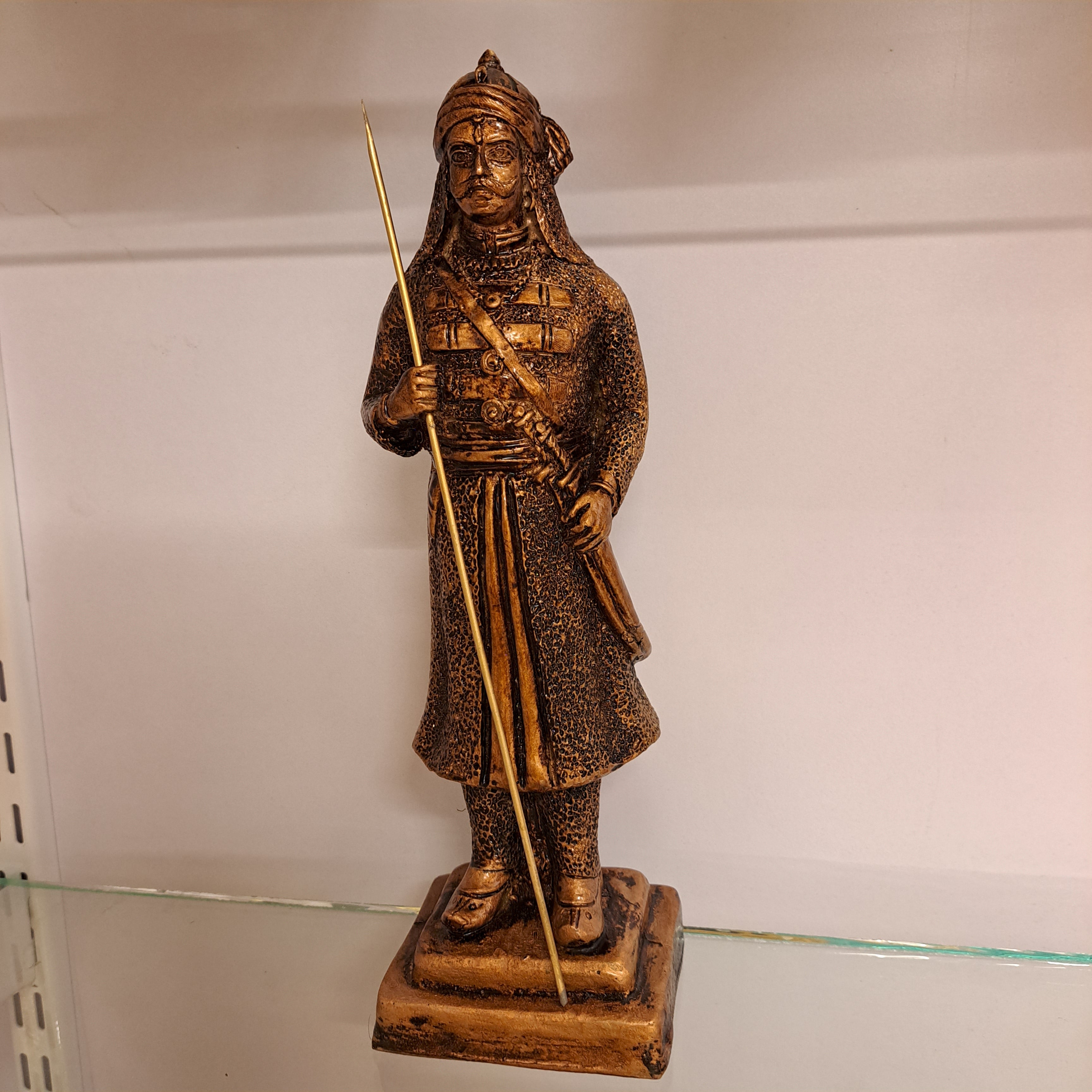 Polyresin Standing Maharana Pratap Idol