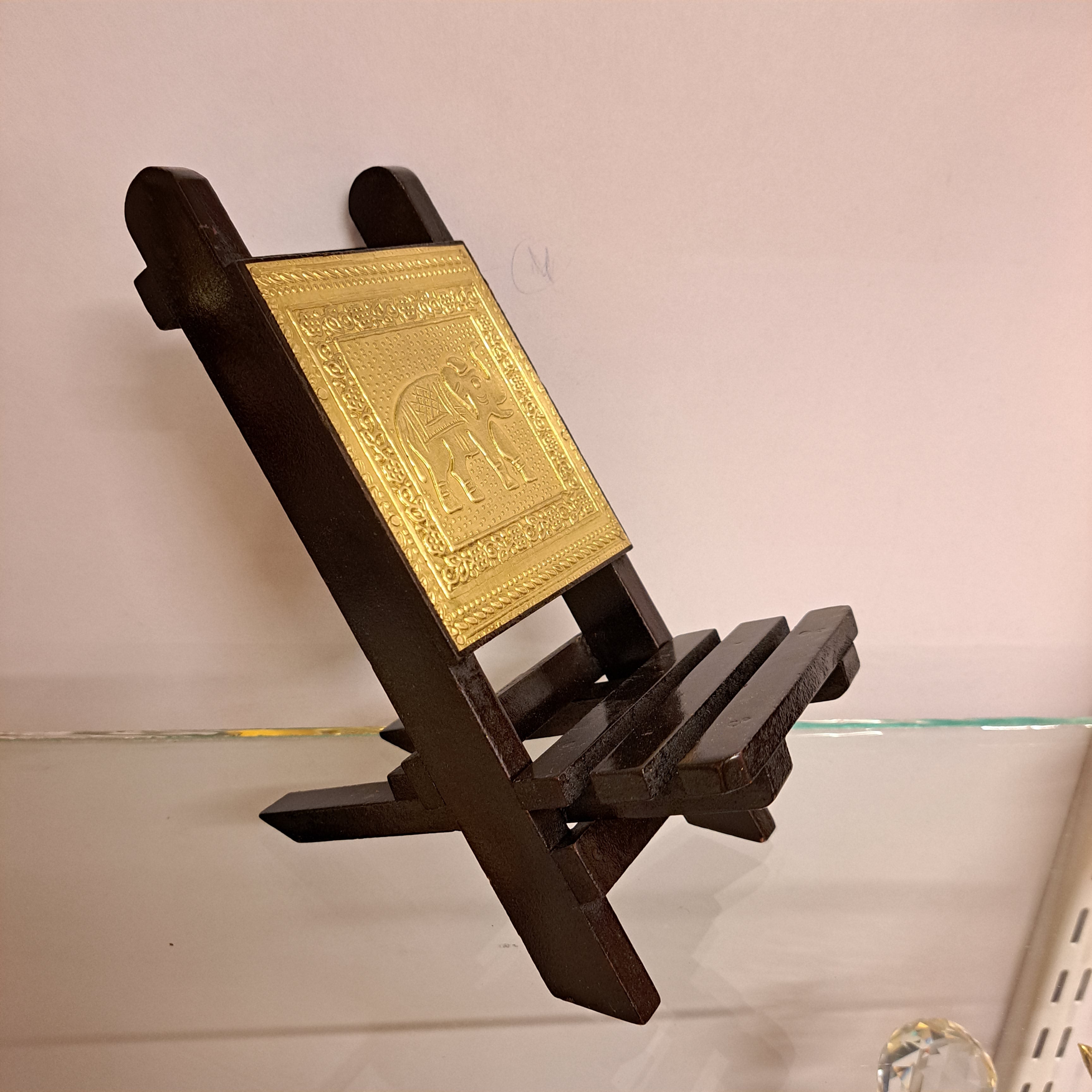 Premium Wooden Mobile Stand