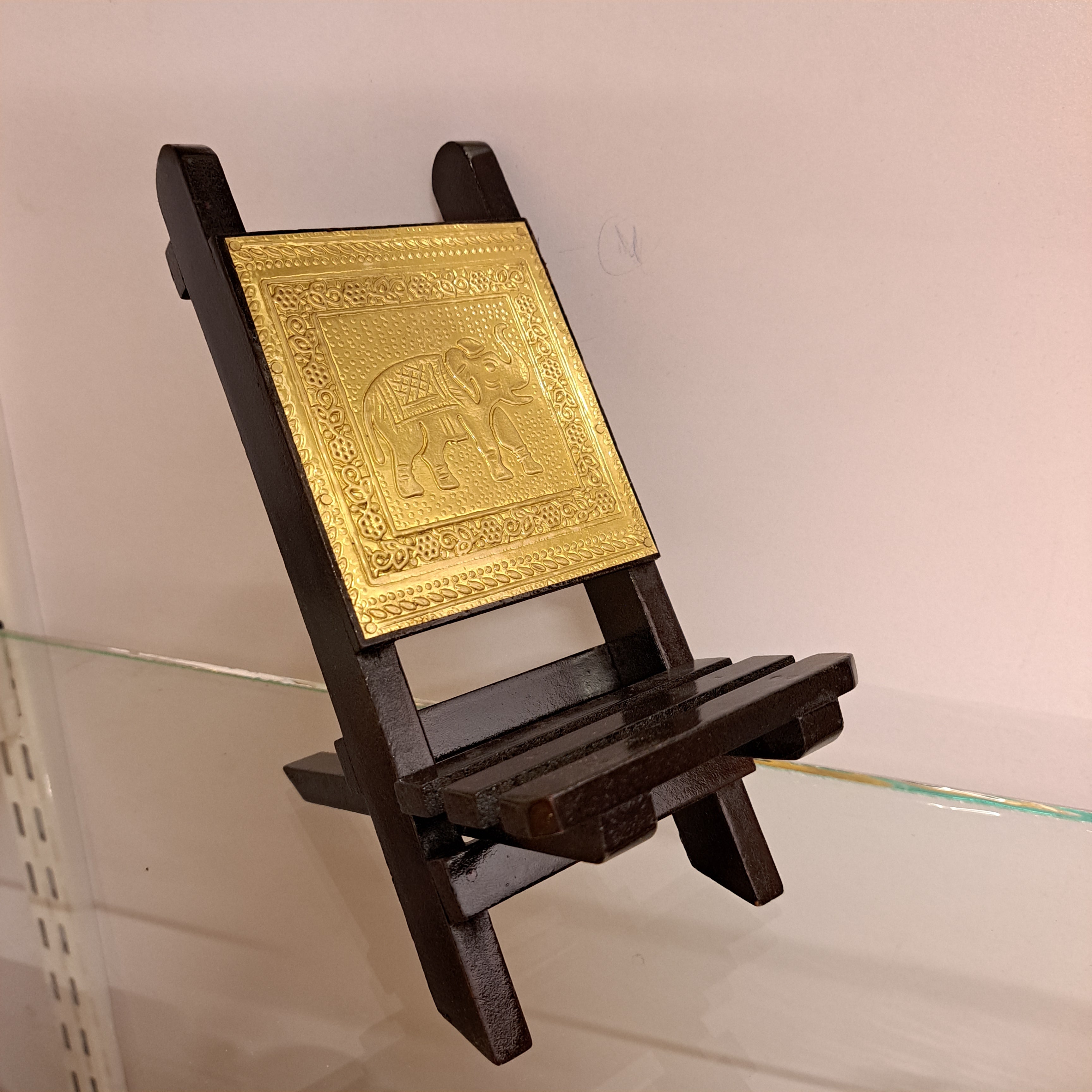 Premium Wooden Mobile Stand