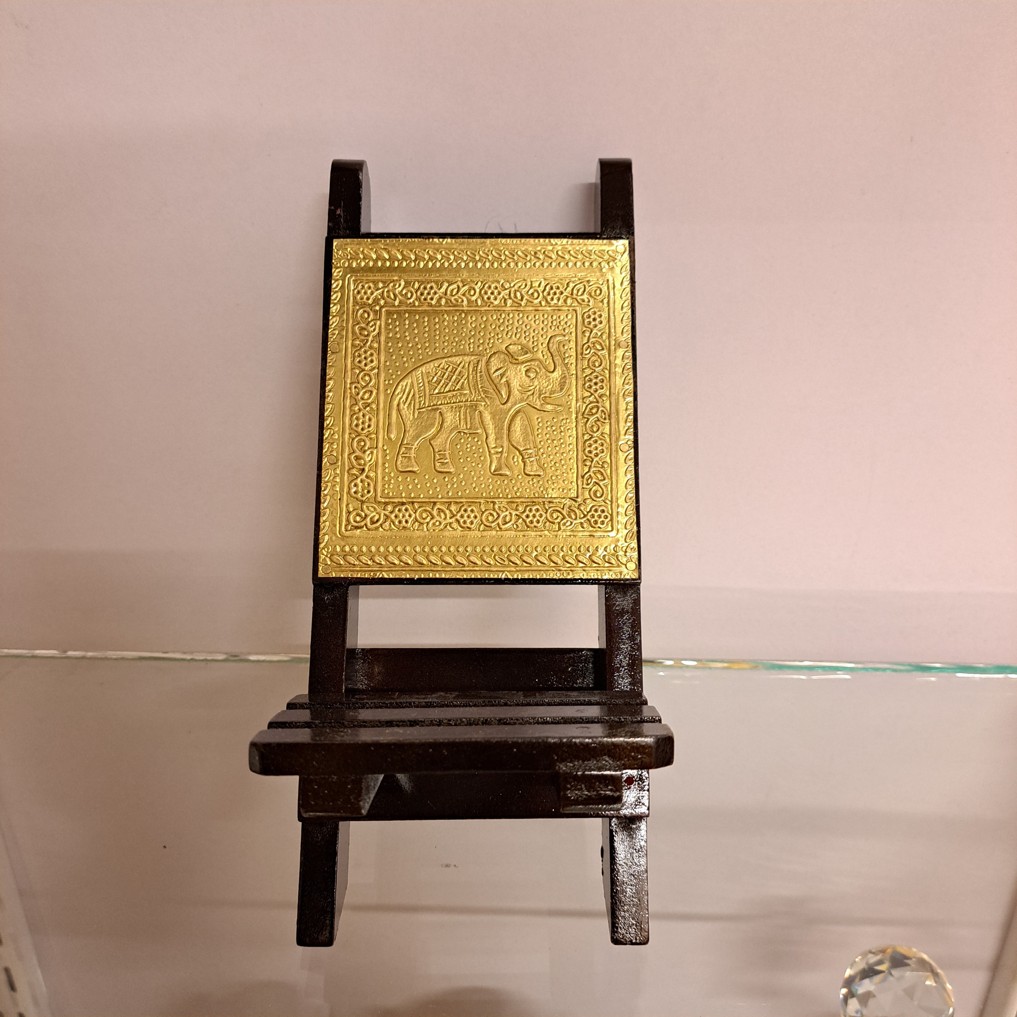 Premium Wooden Mobile Stand