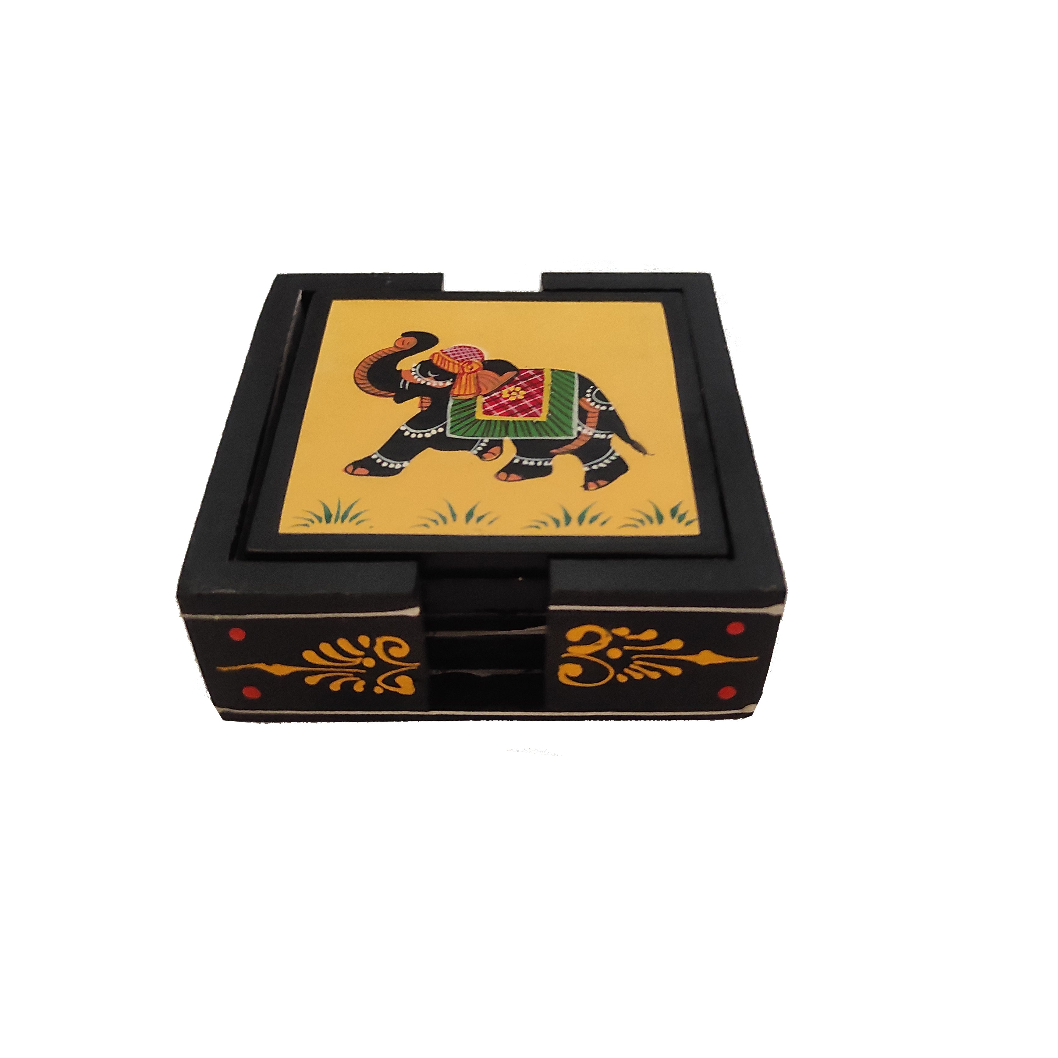Handpainted Tea Coater Set of 6