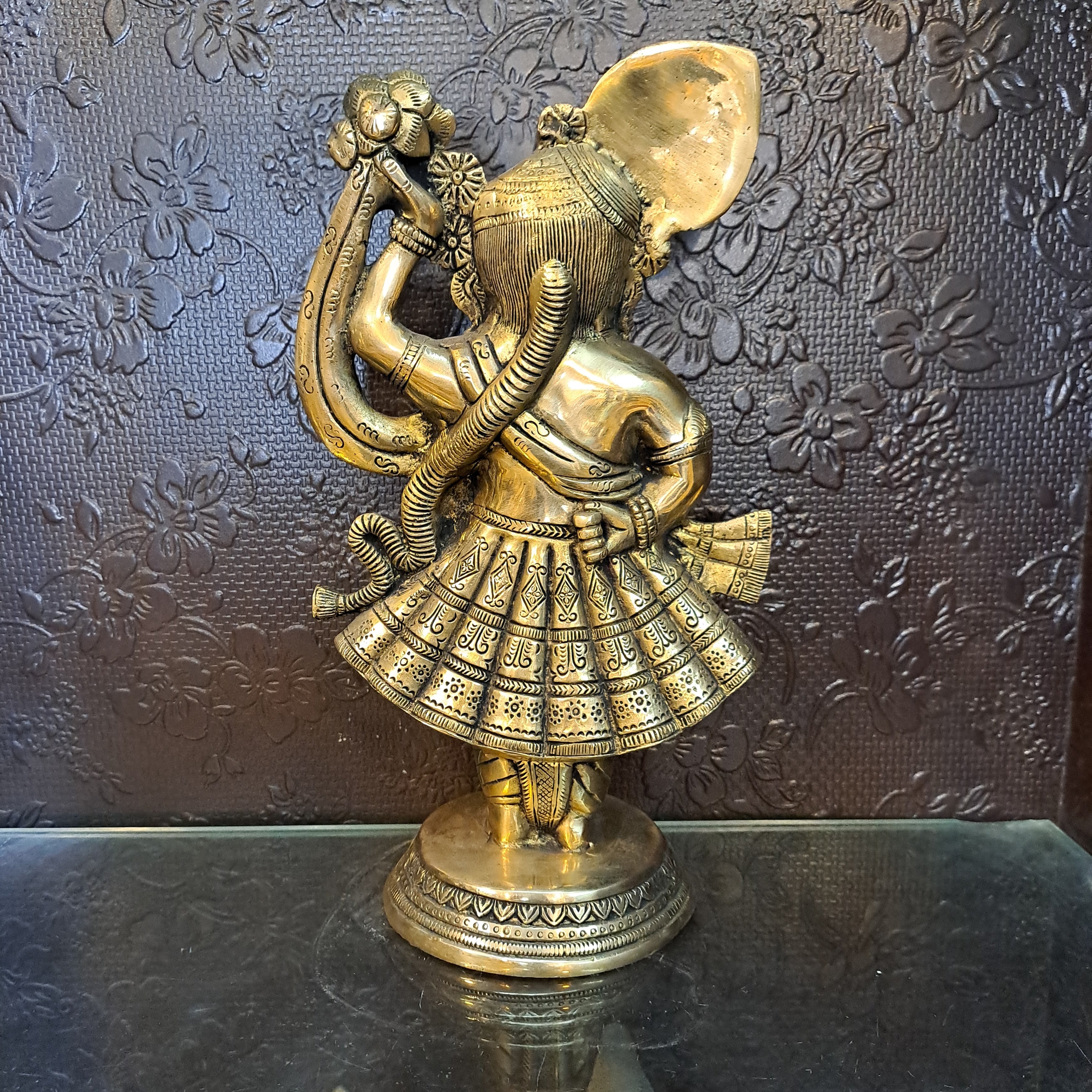 Brass Shreenath Ji Murti