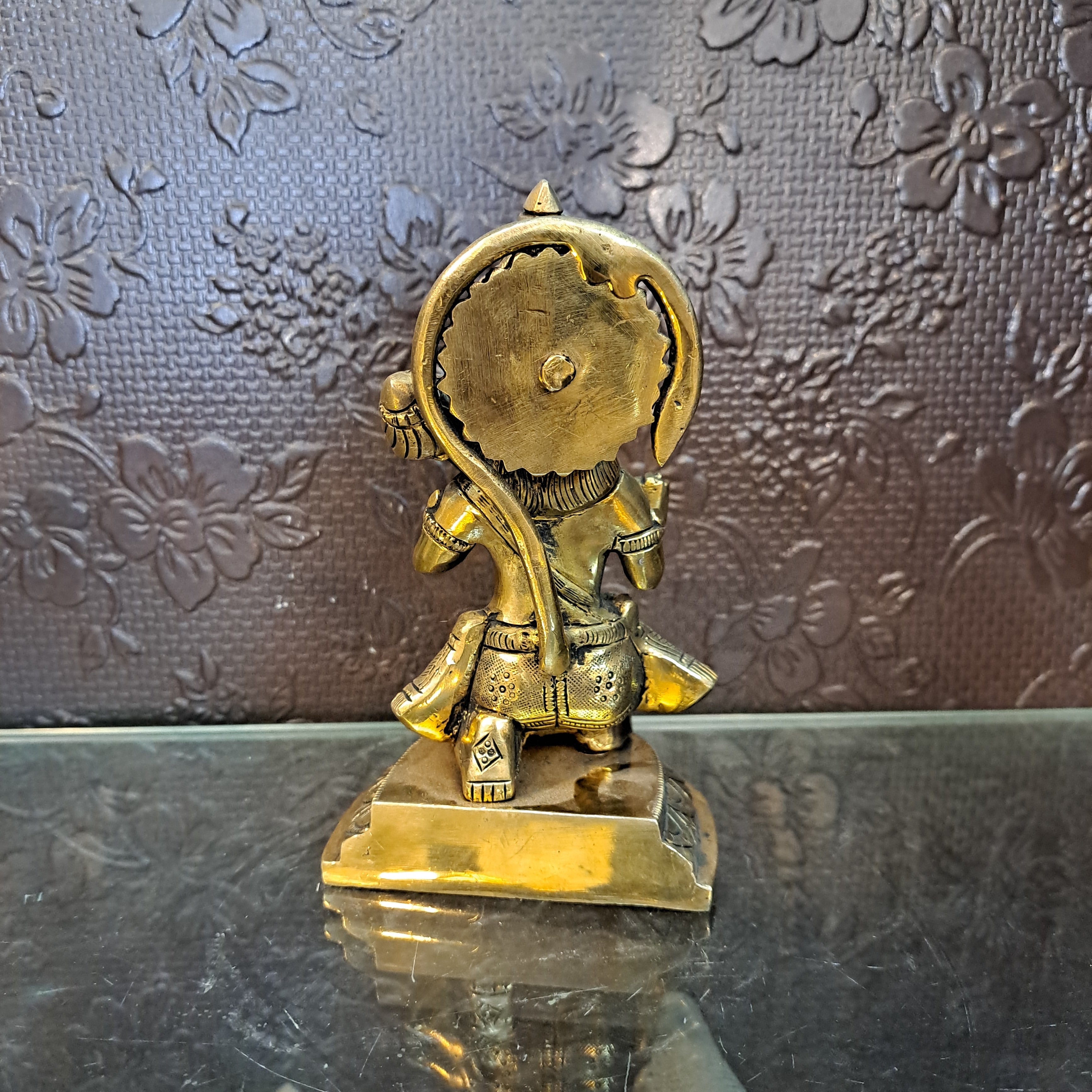 Brass Lord Hanuman Idol