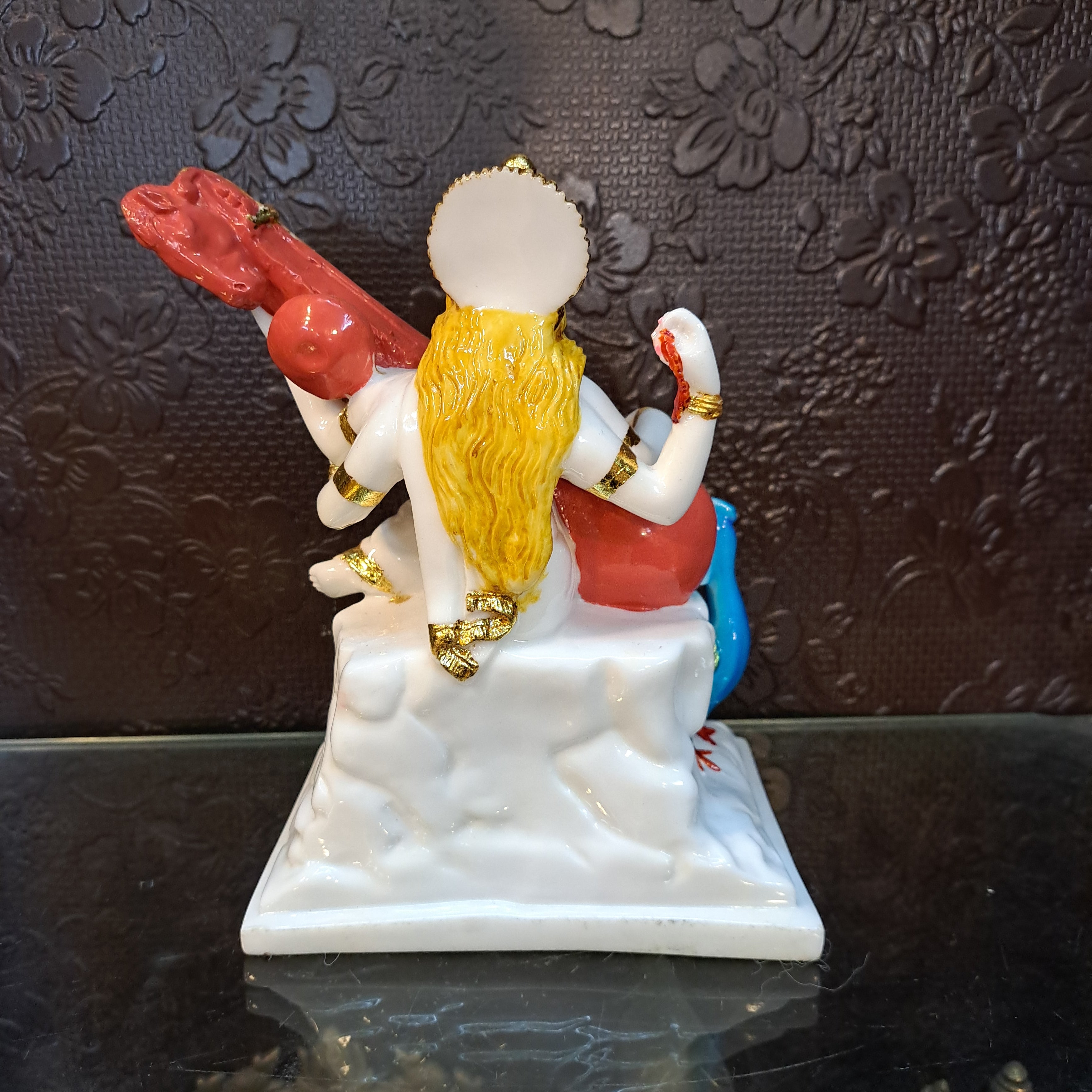 Polyresin Saraswati Idol