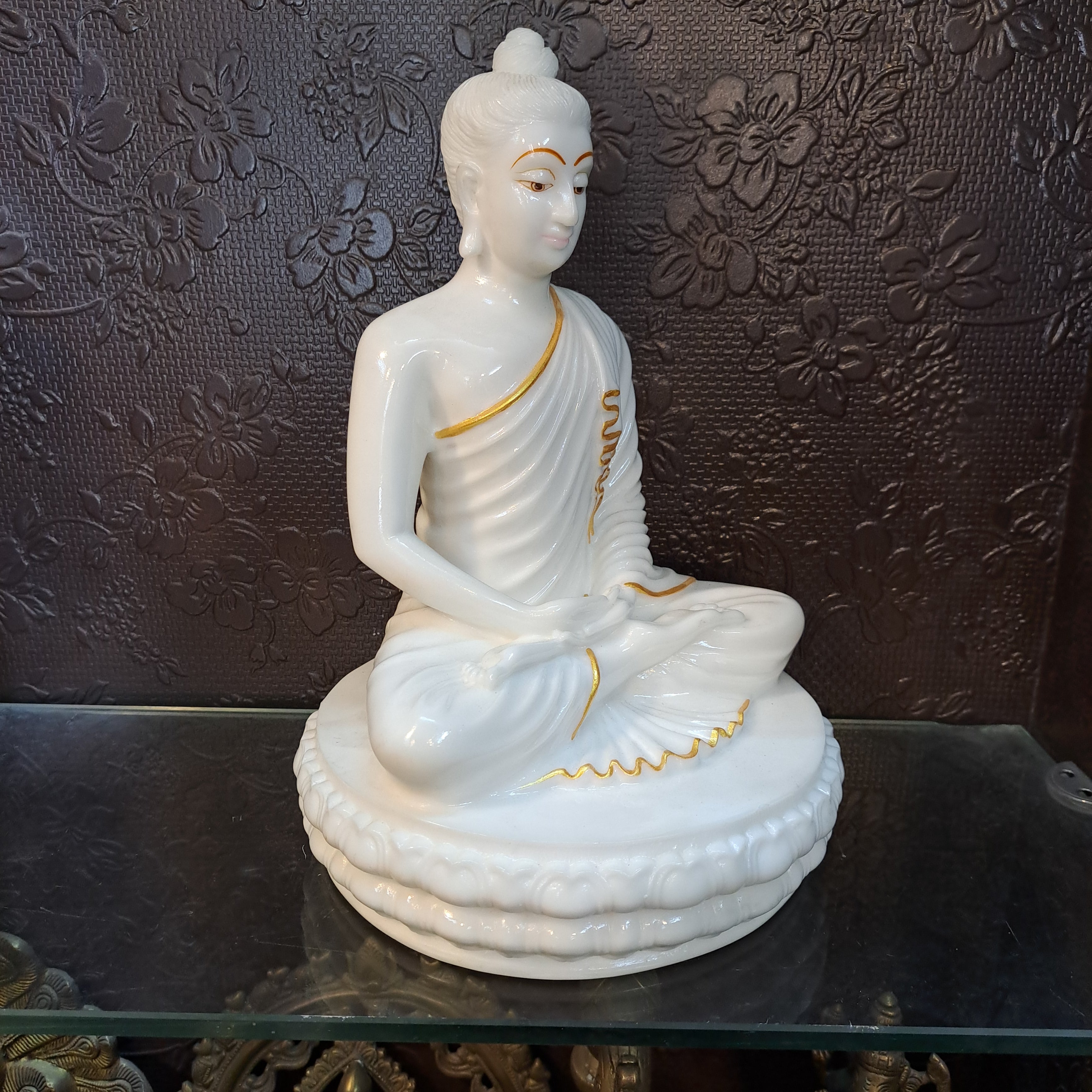 Marble Buddha Idol