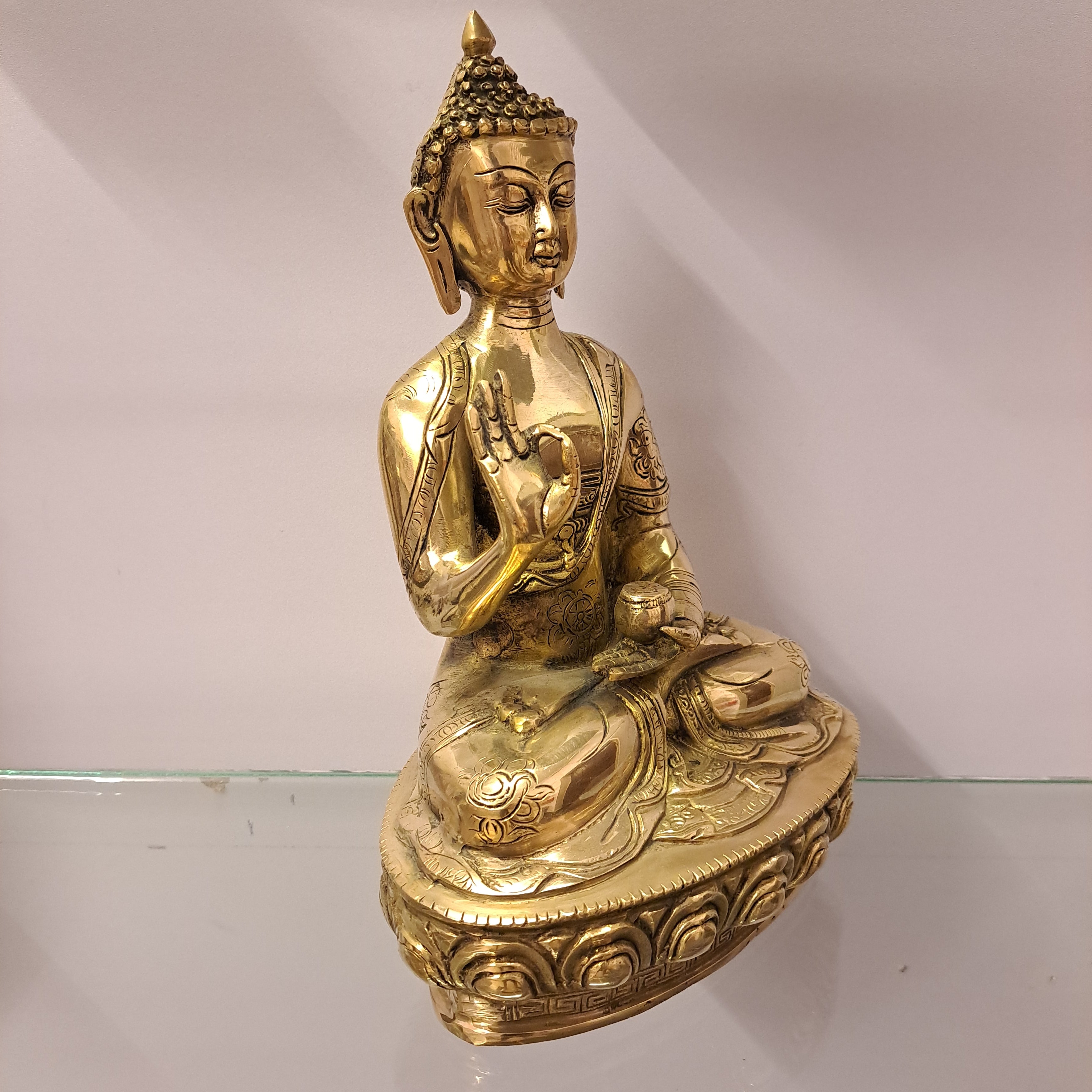 Brass Buddha Idol