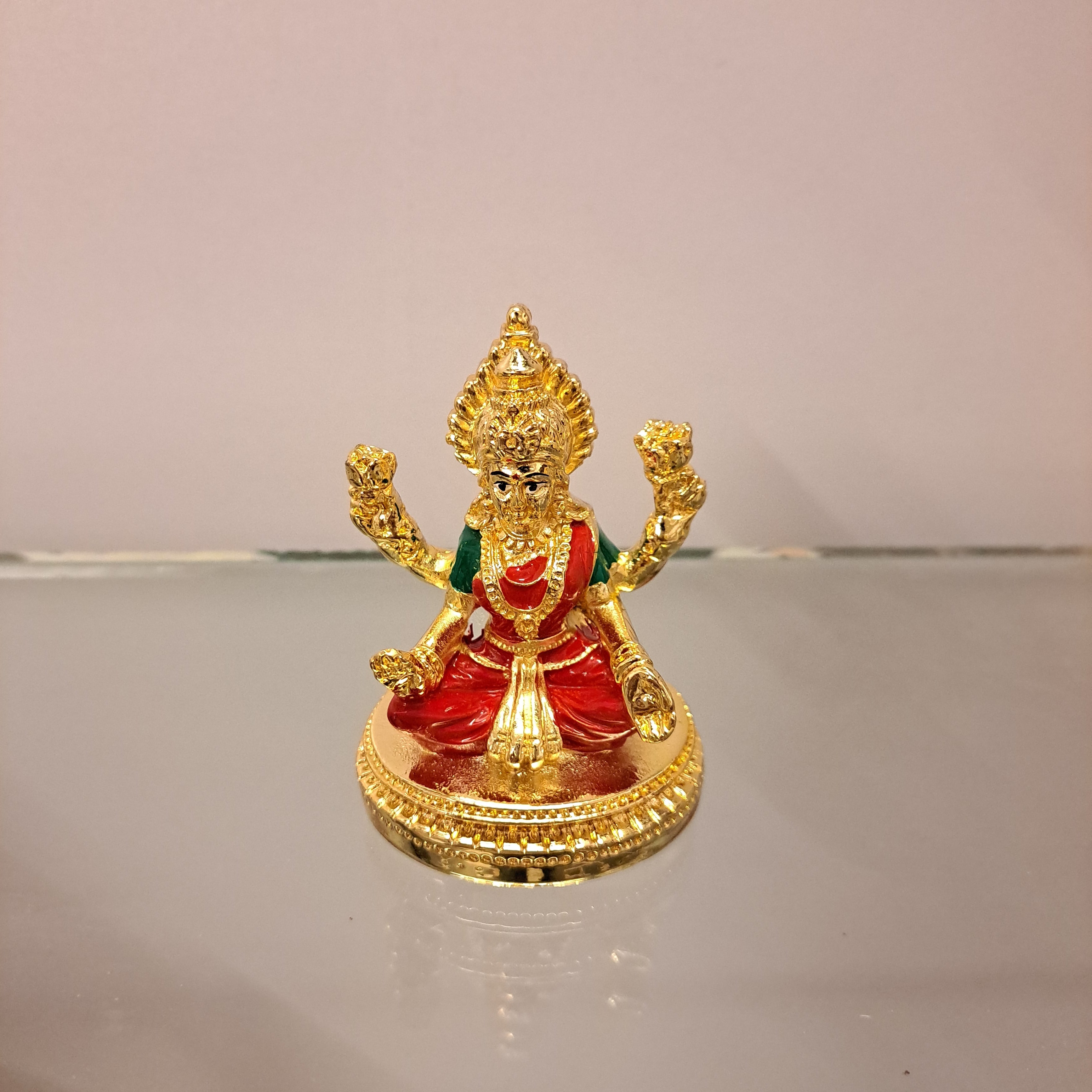 Metal Lakshmi Ganesh Saraswati Idol