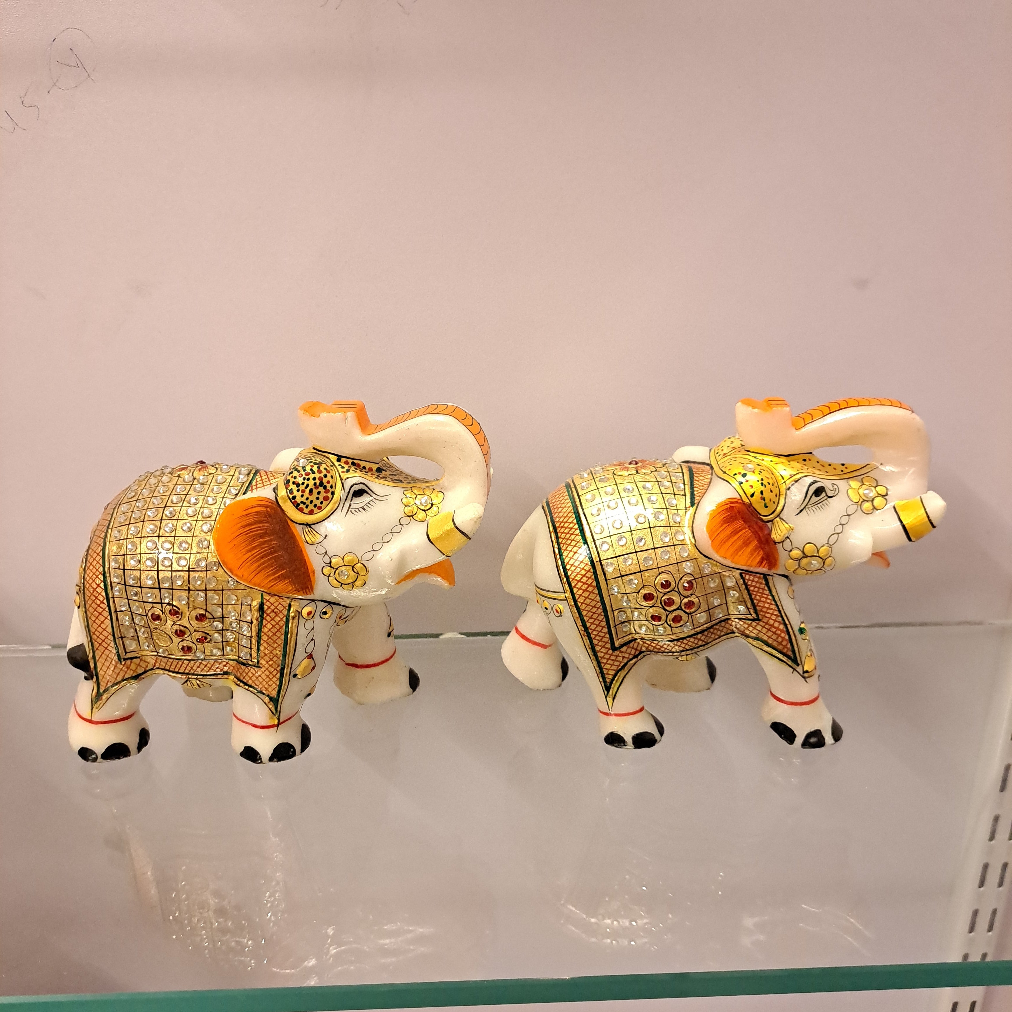 Marble Elephant Small