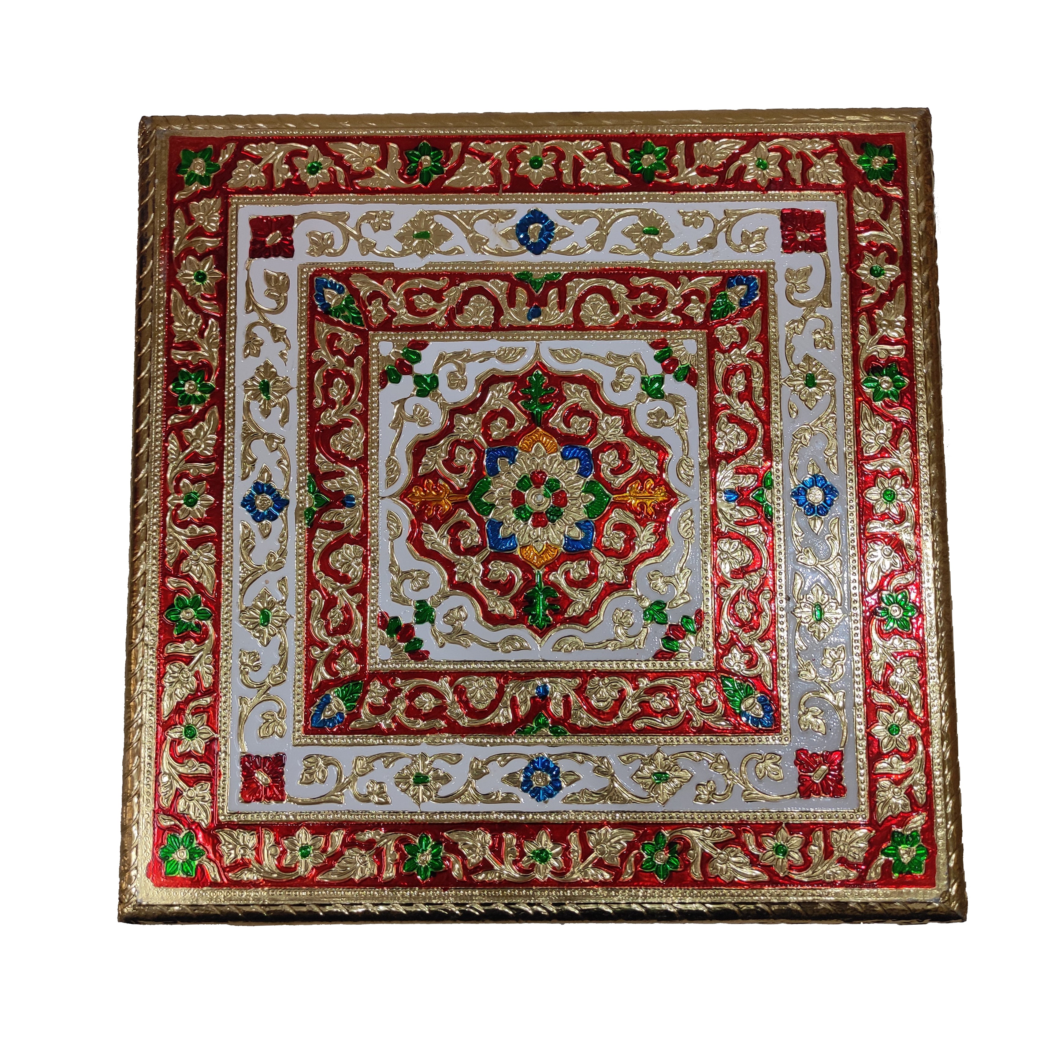 Meenakari Chowki 12 Inch
