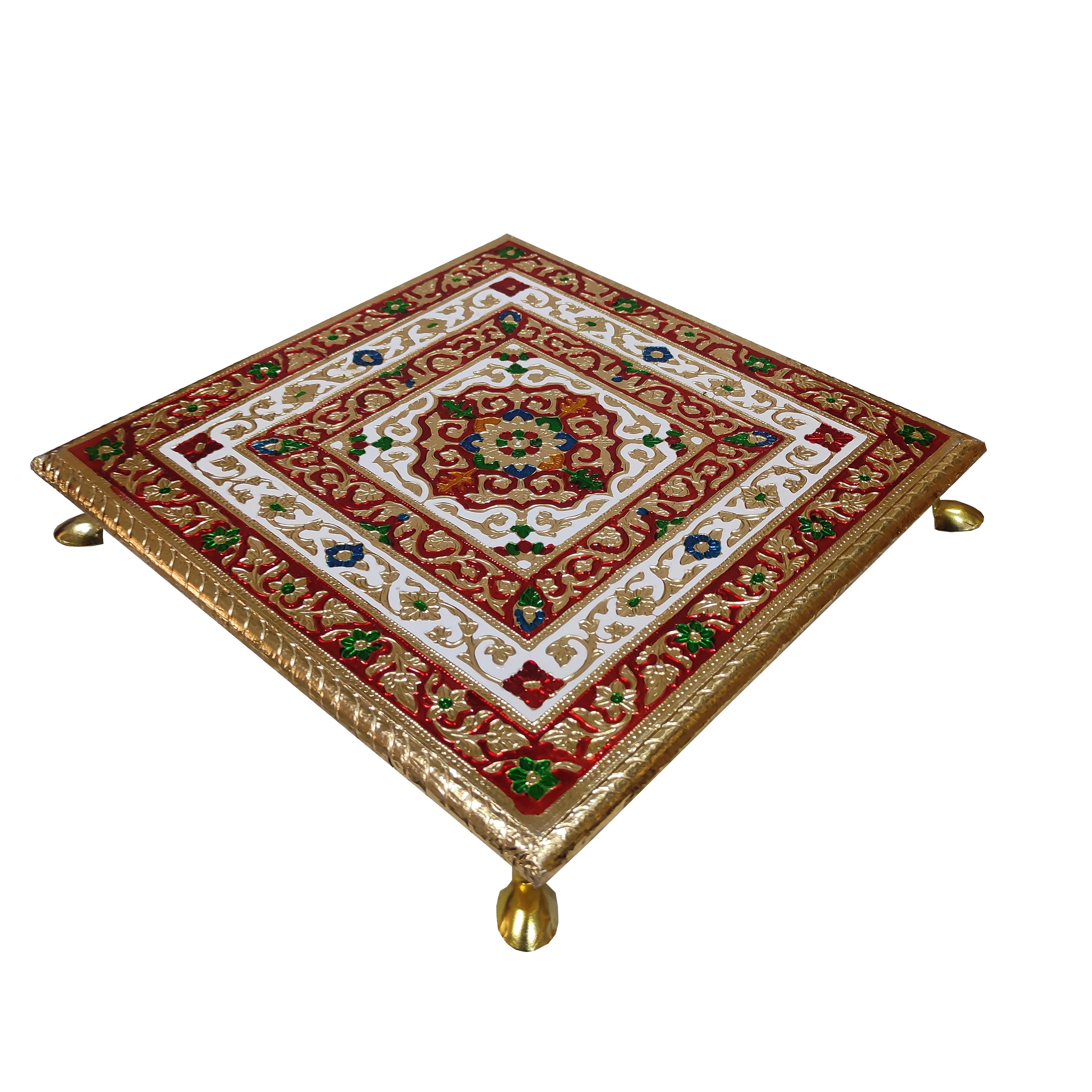 Meenakari Chowki 12 Inch