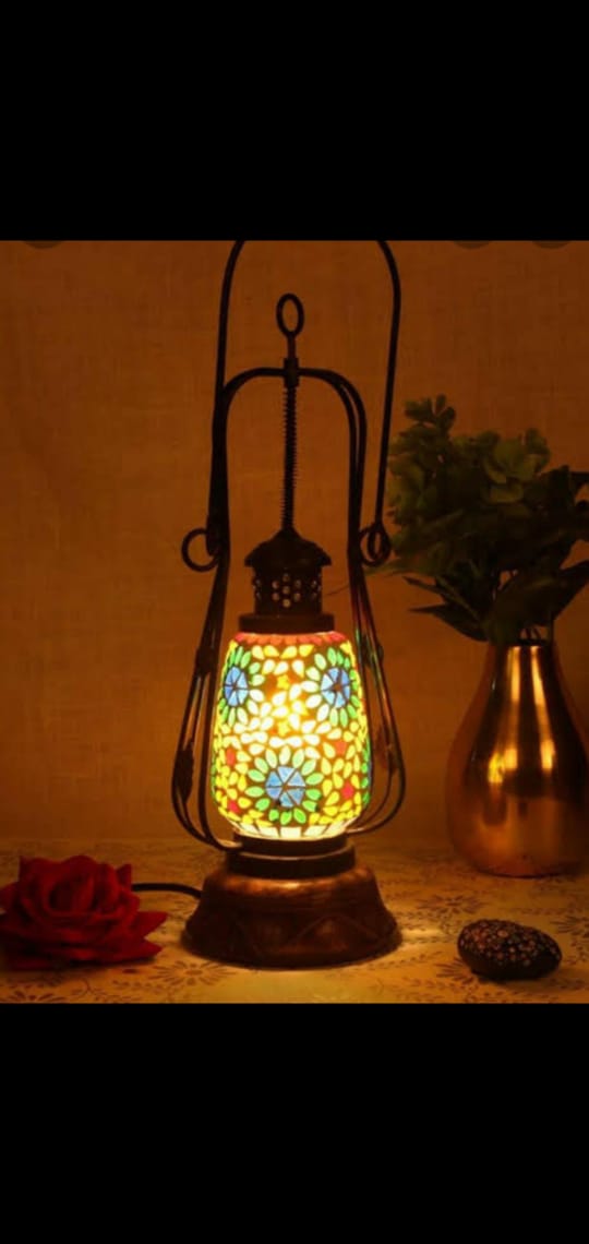 Handcrafted Glass Lantern