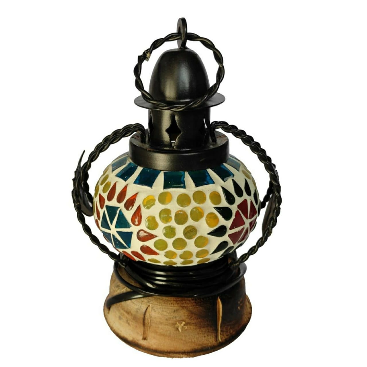 Handcrafted Glass Lantern