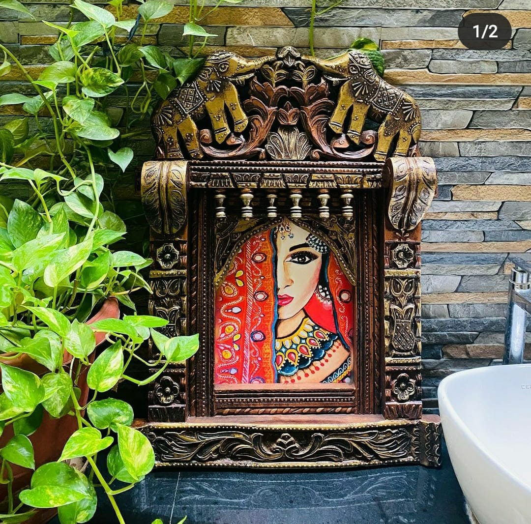 Wooden Jarokha Big