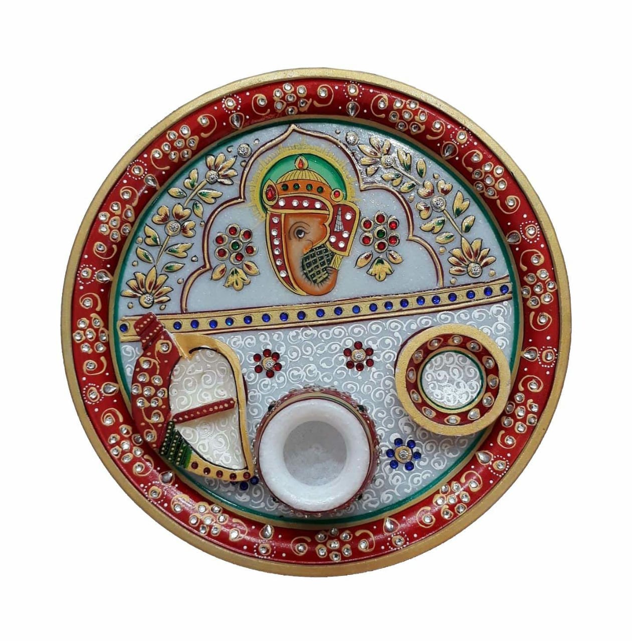 Marble Pooja Thali