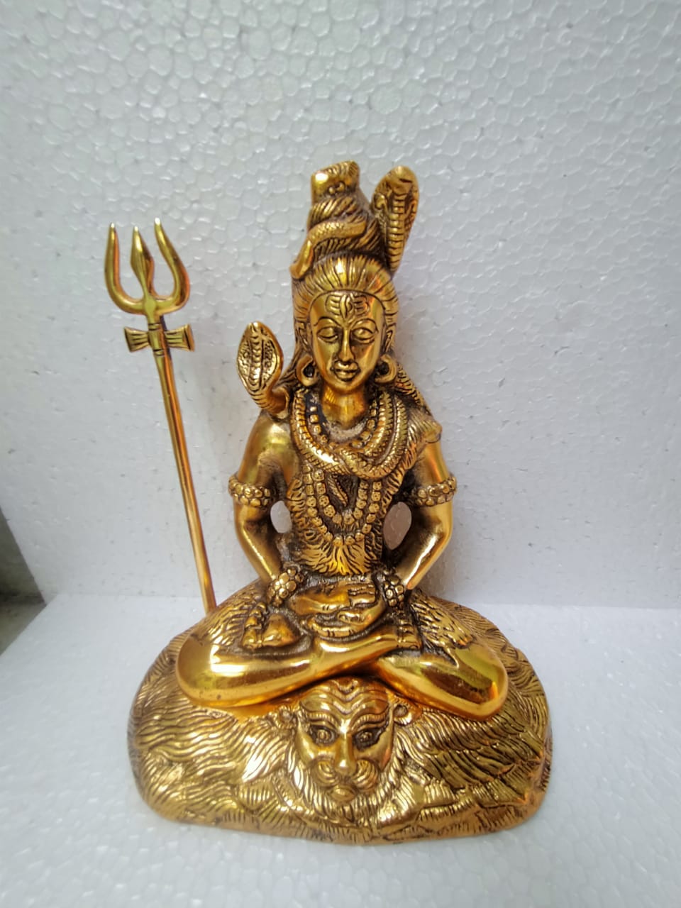 Metal Mahadev Idol