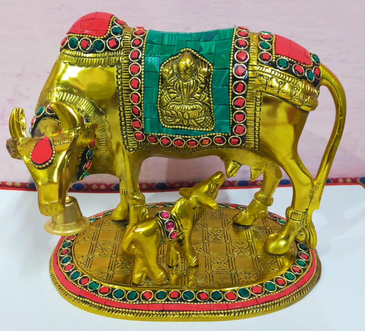 Metal Cow Calf Idol