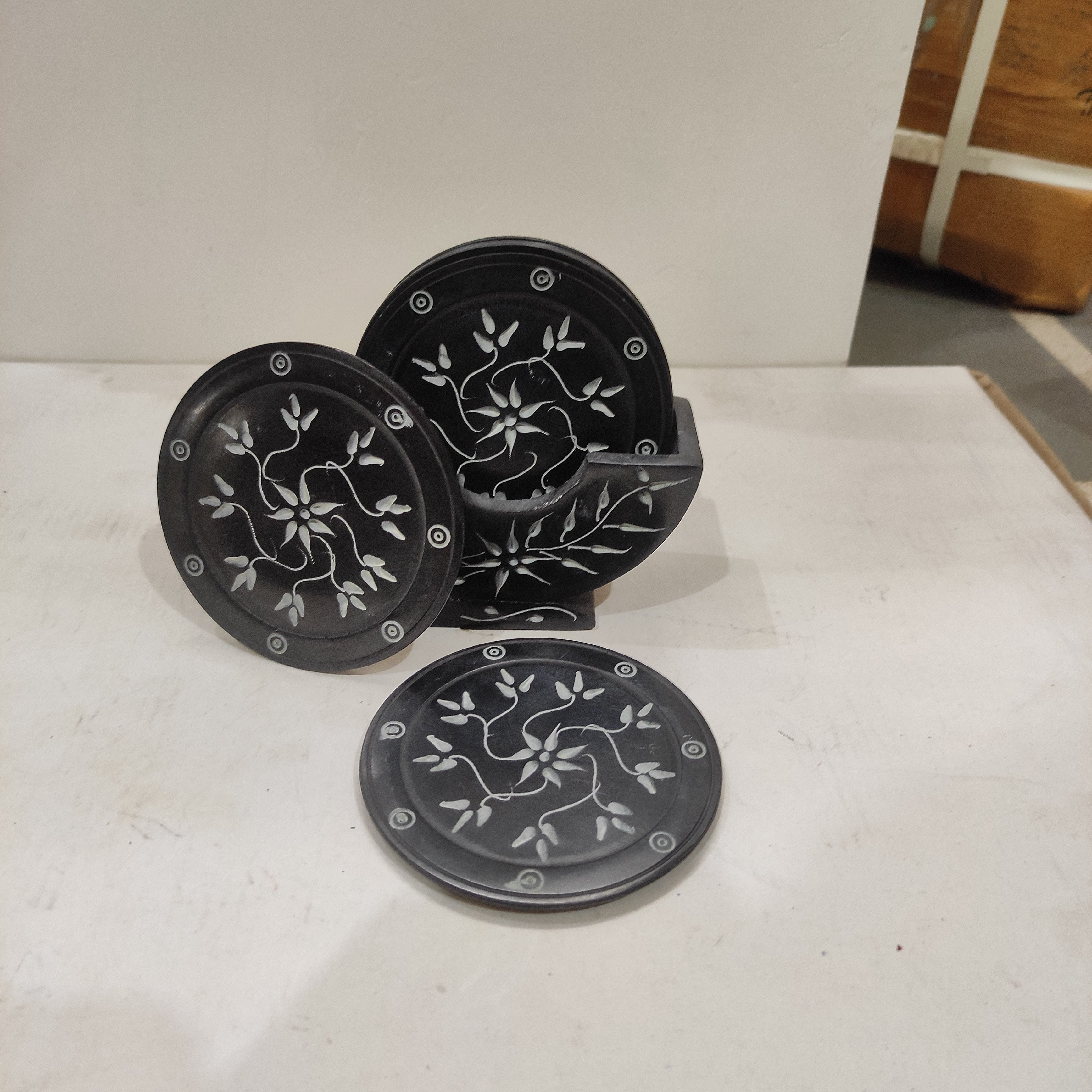 Stone Premium Tea Coaster Set